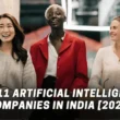 Top 11 Artificial Intelligence Companies in India [2024]